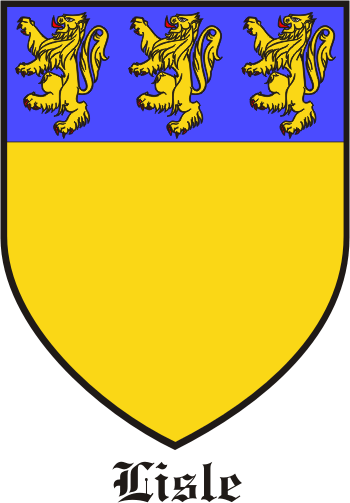 LISLE family crest