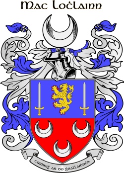 Loughlin family crest