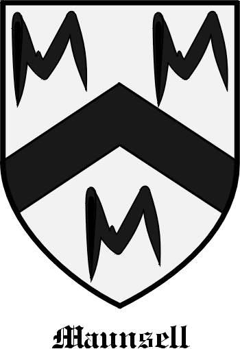 MAUNSELL family crest