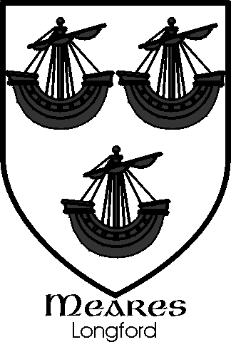 MEARES family crest MEARES family crest