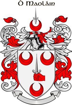 Mullins family crest