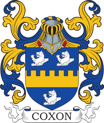 COXON family crest