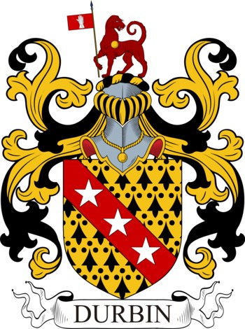 DURBIN family crest