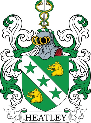 HEATLEY family crest