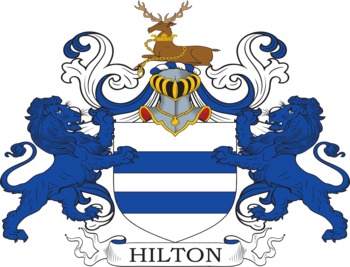 HILTON family crest