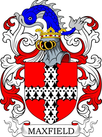 MAXFIELD family crest