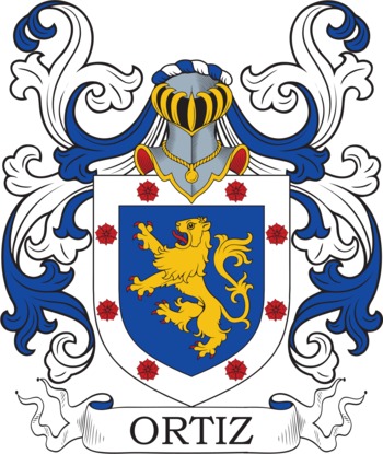 ORTIZ family crest