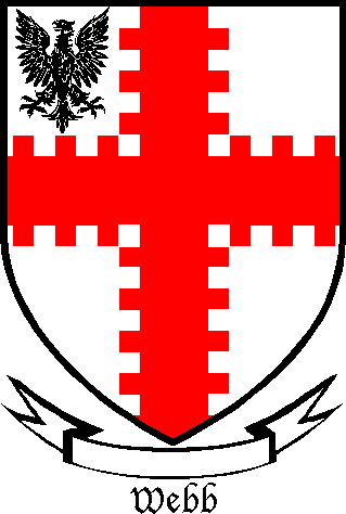 WEBB family crest